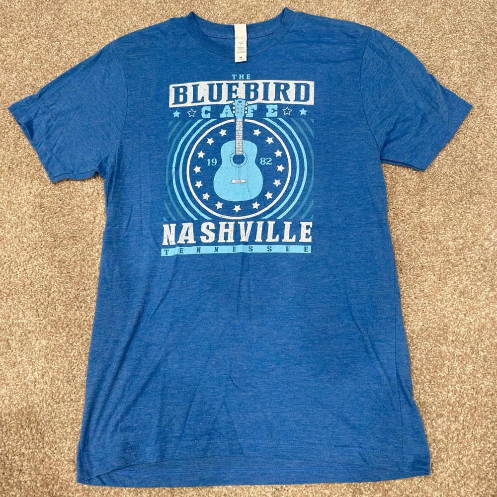 Tultex Blue Nashville Graphic Tee